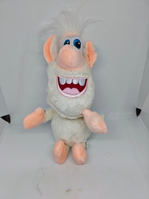 Booba Plush Keychain 20cm with Plastic Clip like new