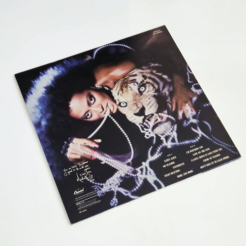 Diana Ross Eaten Alive vinyl LP mint condition, 1985 Greek edition