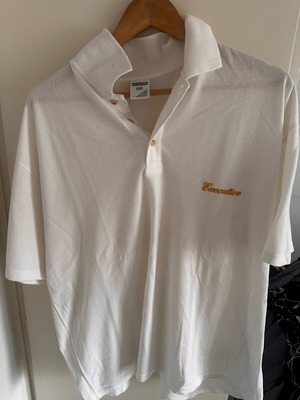 Jerzees 509 Polo Shirt μέγεθος L λευκό σαν καινούργιο
