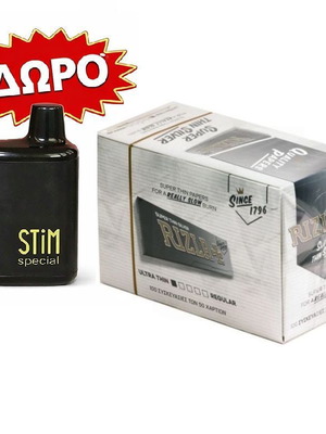 Rizla Silver Cigarette Papers New 100 Pieces With Stim Special