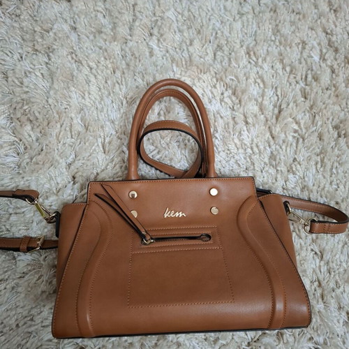 KEM handbag tan used