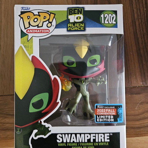 Funko Pop! Animation Ben 10 Alien Force Swampfire figure new