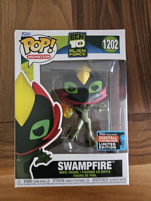 Funko Pop! Animation Ben 10 Alien Force Swampfire figure new