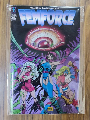 Femforce comics used, English, AC Comics 150