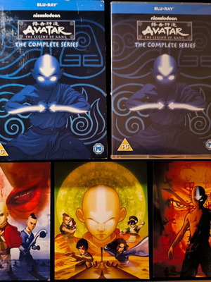 Avatar The Legend Of Aang Complete Series Blu-ray boxset