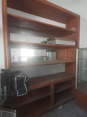 Wooden shelf used