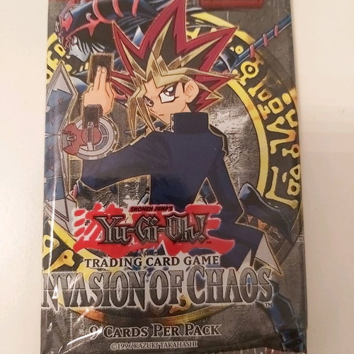 Yu-Gi-Oh! Invasion of Chaos Unlimited pack 2004 new, sealed