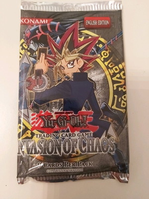 Yu-Gi-Oh! Invasion of Chaos Unlimited pack 2004 καινούργιο, σφραγισμένο