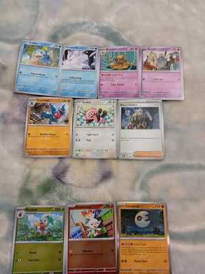 Pokémon Cards Mega Evolution Base Set 10pcs like new