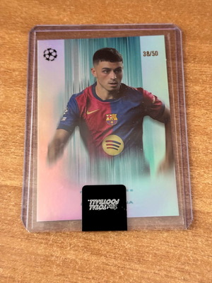 Topps Pedri Fusion Barcelona κάρτα περιορισμένης έκδοσης 50, καινούργια