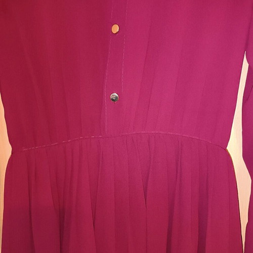 Women's midi dress burgundy like new, size medium