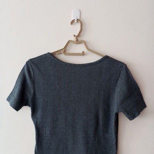 Grey top like new with gift jacket