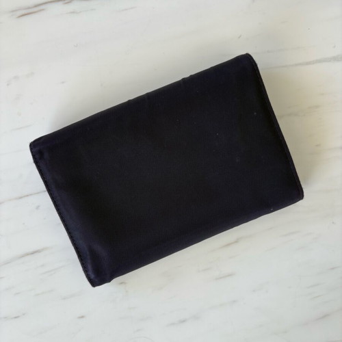 Prada women’s wallet used, purple nylon