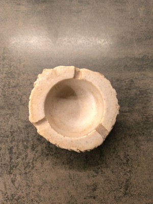 Marble ashtray tree trunk design new