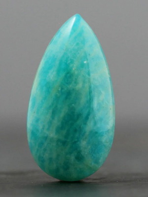 Amazonite teardrop gemstone 28mm new