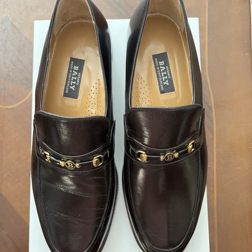 Bally shoes new, brown, made in Switzerland, size 41.5