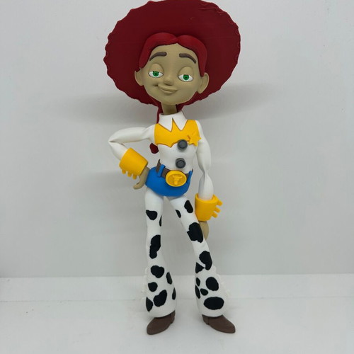 Jessie Toy Story 3D print figure, 27 cm, plastic PLA