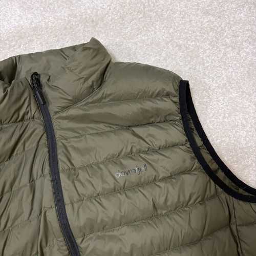 Dovrefjell Down Vest Gilet 90/10, men's XL, green