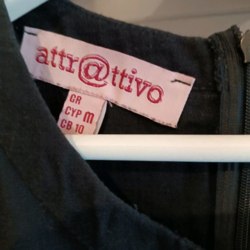 Attrativo boho dress Medium used, cotton, black