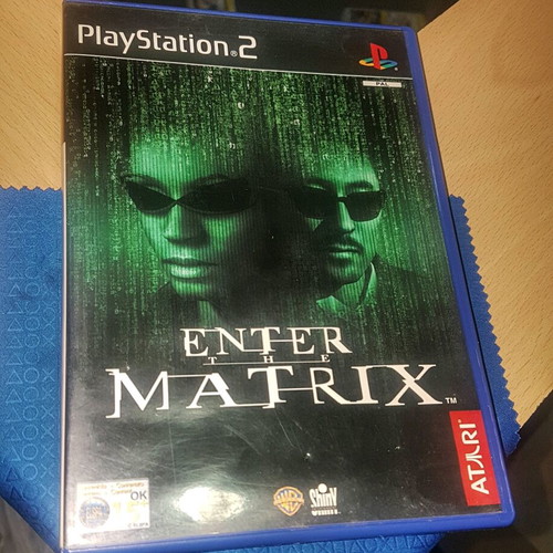 Enter The Matrix PlayStation 2 used, PAL, English complete