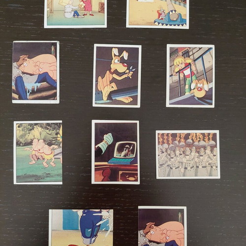 Inspecteur Gadget Panini 1983 Part 2 like new with new stickers