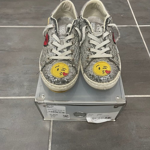 2star sneakers silver used, size 33