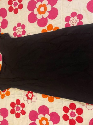 Mini dress used Bershka black size M