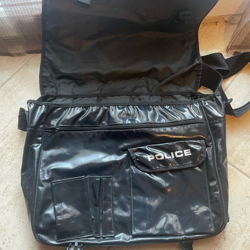 Police bag with laptop compartment, like new