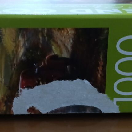 Schmidt Puzzle 1000 pieces used with minor box tears