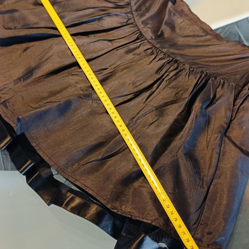 Miss Selfridge Mini Skirt Size M Black Like New