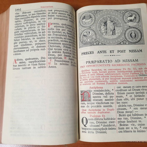 Marietti Pars Autumnalis Breviarium Romanum deluxe leather used