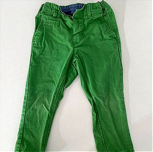Πράσινο παιδικό παντελόνι