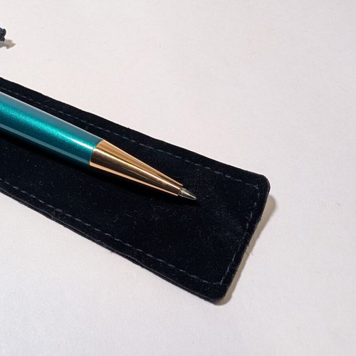 Swarovski Crystalline Green pen with rose-gold details new