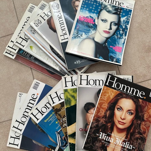 HOMME men's magazine like new, 33 issues