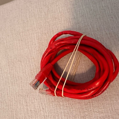 Lan cables used, set of 2 pieces