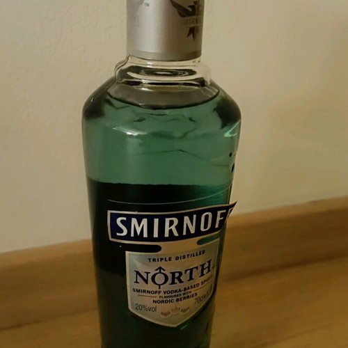 Smirnoff North Vodka new, flavored with berries