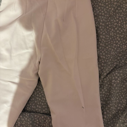Stradivarius white pants, size 38