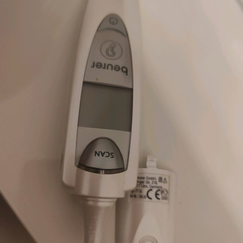 Beurer ear thermometer like new with head scan