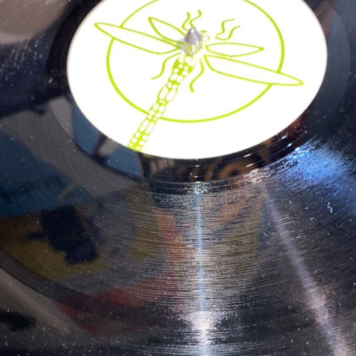 Psychedelic trance record used, electronic genre