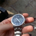 BMW watch new, silver, authentic