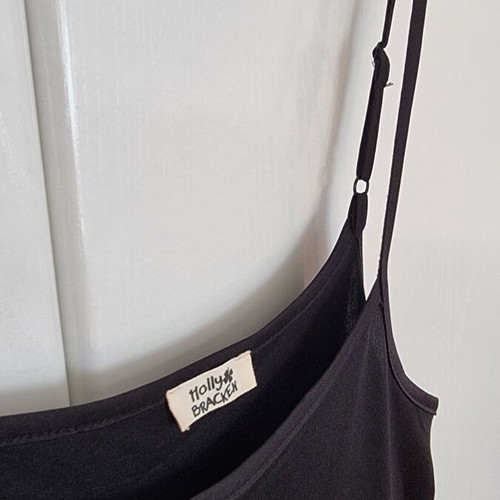 Midi dress with tulle by Holly Bracken used, black, one size