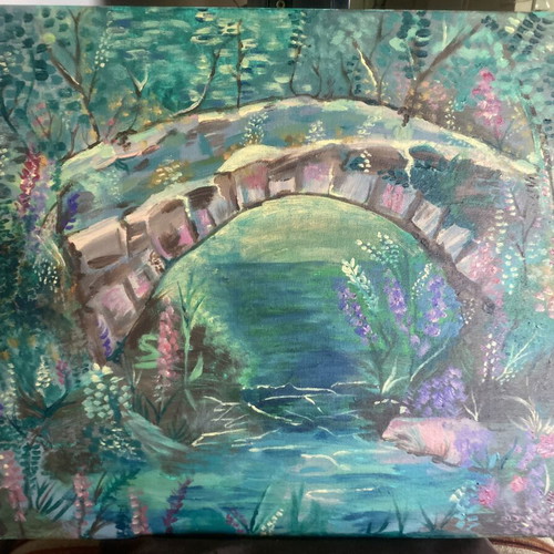 Painting Landscape with Nature like new
