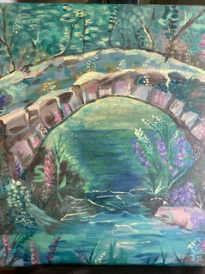 Painting Landscape with Nature like new