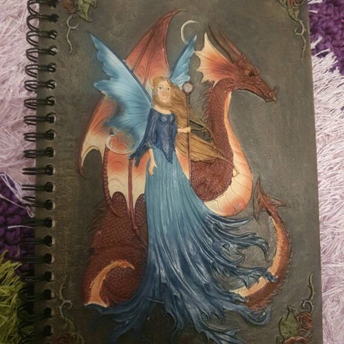 Fairy Goth notebook new with 29 blank pages