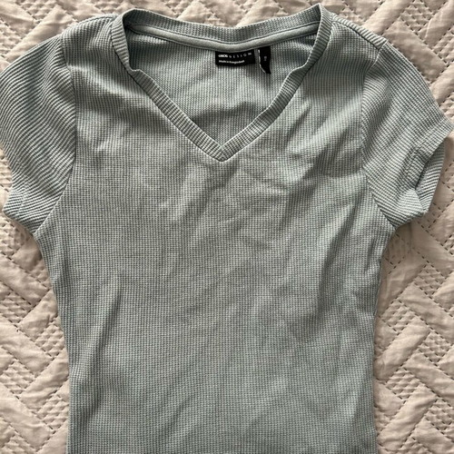 T-shirt blouse Asos turquoise like new, size XS