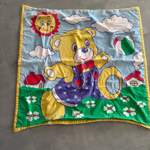 Baby or infant activity blanket used 95x95