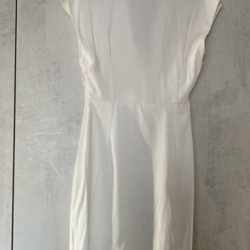 Mango white mini dress like new, size S