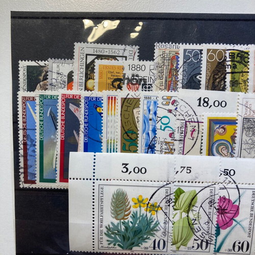 Germany used complete stamp series 1980