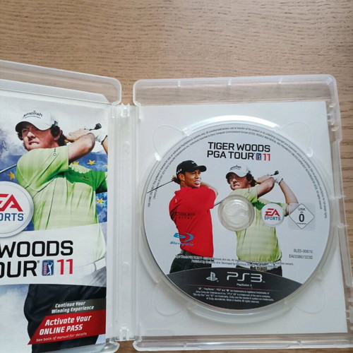 Tiger Woods PGA Tour 11 PS3 like new