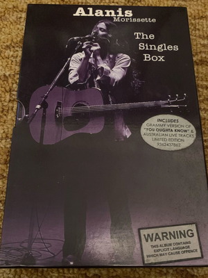 Alanis Morissette The Singles Box CD μεταχειρισμένο, 5 cd